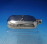 Wallace Sterling Silver Flask w/ Horse Drawn Carriage Rider #200 5.7 ozt (#5894)