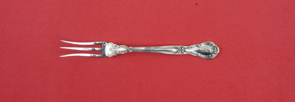 Chantilly by Gorham Sterling Strawberry Fork splayed short tines  4 1/4"