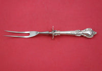Delacourt by Lunt Sterling Silver Steak Carving Fork 9 1/8"