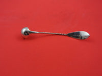Coin Silver by Various Makers Mustard Ladle twisted original 5 1/4"