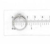 Platinum Art Deco .61ct Genuine Diamond Engagement Ring with GIA Report (#J6747)