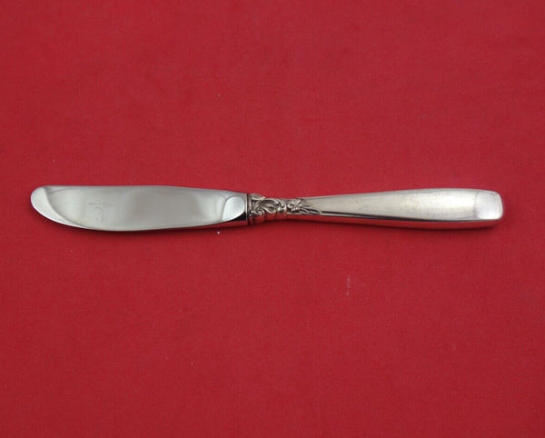 Starfire by Lunt Sterling Silver Butter Spreader hollow handle 6 1/4"