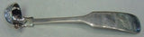 Old English Tipt by Gorham Sterling Silver Mustard Ladle Custom Made 4 3/4"