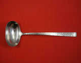 Danica Mexican Mexico Sterling Silver Soup Ladle Rustic Hammered 12" Serving