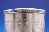 Tifft and Whiting Coin Silver Baby Cup with Engraved Scrollwork 3.8 ozt. (#9085)