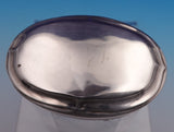 Synyer and Beddoes English Estate Sterling Silver and Glass Dresser Jar (#9154)