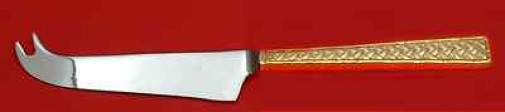 Golden Tradewinds International Sterling Silver Cheese Knife w/Pick Custom HHWS