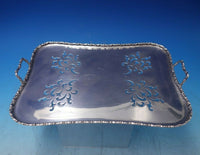 Chrysanthemum by Tiffany and Co Sterling Silver Asparagus Serving Tray (#6475)