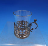 W. Mammatt and Son English Estate Sterling Silver Cup Holder w/Glass Liner #6958