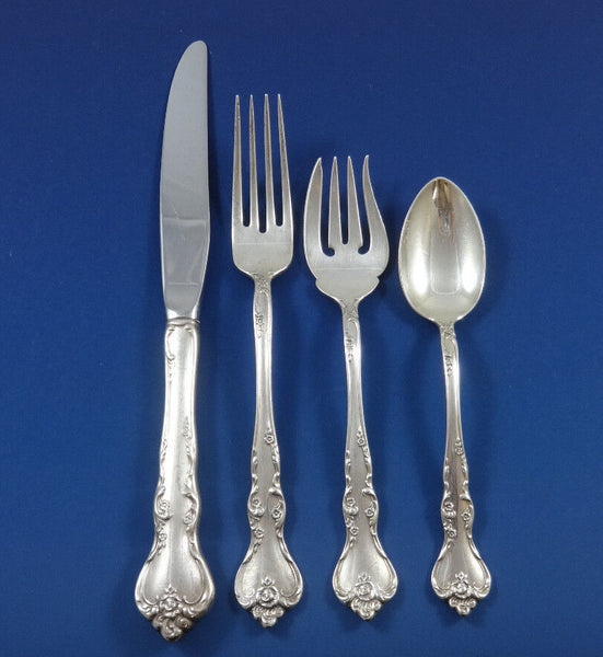 Savannah by Reed & Barton Sterling Silver Flatware Service For 8 Set 32 Pieces
