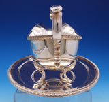 Gadroon Silverplate Gravy Boat with Underplate (#9055)