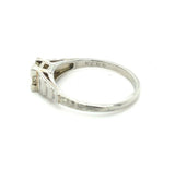 Vintage 14k Gold 1/2 Carat Genuine Natural Diamond Engagement Ring (#J5356)