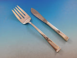 Classic Rose by Reed & Barton Sterling Silver Flatware Set for 12 Service 54 pcs