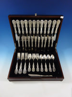 Francis I Reed & Barton Sterling Silver Flatware Service For 12 Set 60 Pieces