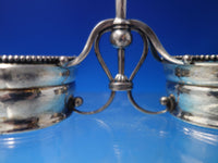 Beaded by Georg Jensen Sterling Silver Condiment Caddy Gold washed #134 (#6134)