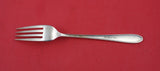 Sweetheart Rose by Lunt Sterling Silver Regular Fork 7 1/4"