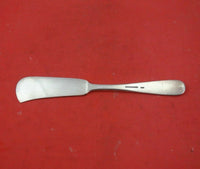 Mayflower by Kirk Coin Silver Master Butter Flat Handle BC 10.15 Mark 7 7/8"