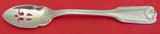 Benjamin Ben Franklin by Towle Sterling Silver Olive Spoon Pierced Custom 6"