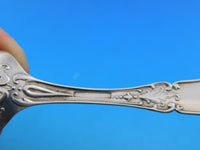 Dew Drop by Shiebler Sterling Silver Master Salt Spoon 3 3/4" Circa 1860 Antique