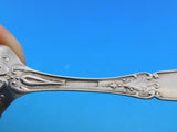 Dew Drop by Shiebler Sterling Silver Master Salt Spoon 3 3/4" Circa 1860 Antique