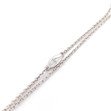 14k Gold Filigree Genuine Natural Rock Crystal Diamond Pendant w/ Chain (#J6499)