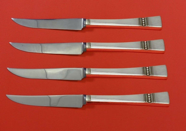 Diadem by Reed and Barton Sterling Silver Steak Knife Set 4pc HHWS Custom