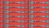 Fontana by Towle Sterling Silver Salad Fork Set 12 pieces 6 1/2"