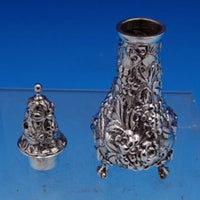 Rose by Stieff Sterling Silver Salt Shaker #12 4 1/4" x 1 1/2" 1.7 ozt." (#7957)