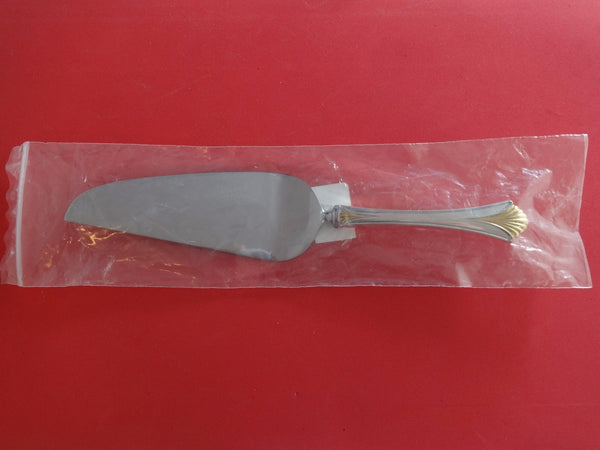 Regency Shell Gold by Lunt Sterling Silver Pie Server 10 1/2" New