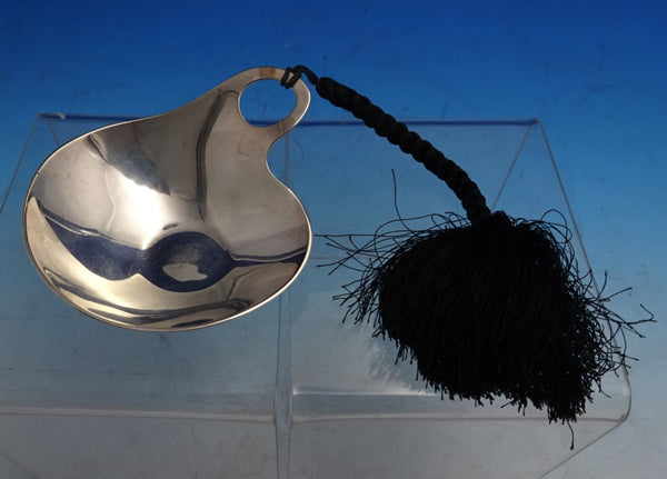 Thumbprint by Elsa Peretti / Tiffany and Co .925 Silver Saki Bowl w/Tassel #8619