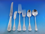 Ramona by Shreve Sterling Silver Flatware Service Dinner Set 96 pcs M/W monogram