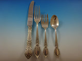Guildhall by Reed & Barton Sterling Silver Flatware Set 12 Service Dinner Size