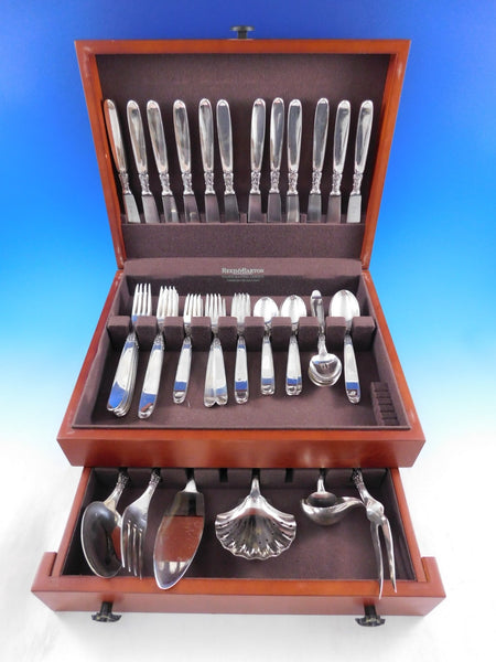 Anacapri by Buccellati Italy Sterling Silver Flatware Set 12 Service 67 pcs