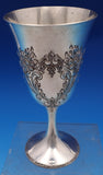 Champlain by Frank Whiting Sterling Silver Goblet Hand Chased 44 6 1/2" #4350-2