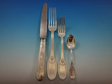 Empire by Olier & Caron French Sterling Silver Flatware Set Service Dinner 93 pc
