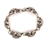 Sterling La Paglia Bracelet #106 Floral (#J4904)