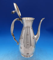 Far East by Reed and Barton Sterling Silver Coffee Pot #X424 11" x 8 3/4" #7416