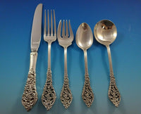 Florentine Lace by Reed & Barton Sterling Silver Flatware Service 12 Set 75 Pcs