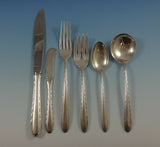 Silver Flutes by Towle Sterling Silver Flatware Set For 12 Service 79 Pieces