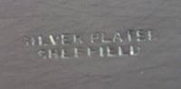 Sheffield Silverplate Tea Tray Gallery Style 2 1/2" x 22" x 12" (#2041)