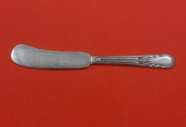 Orchid by International Sterling Silver Butter Spreader Flat Handle 5 3/4"
