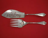 Beekman by Tiffany and Co Sterling Silver Fish Serving Set 2pc Pierced Original