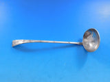 Lap Over Acid Etched by Tiffany Sterling Silver Sauce Ladle Dandelions Floral 7"
