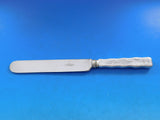 Lap Over Edge Acid Etched by Tiffany Sterling Regular Knife Mushrooms 9 1/4"