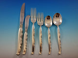Flower Lane by Oneida Sterling Silver Flatware Set 8 Service 54 pieces