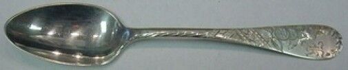 Number 38 Engraved by Towle Sterling Silver Coffee Spoon 5 1/2"