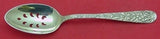 Hand Chased Rose by Schofield Sterling Silver Serving Spoon Pcd 9-Hole Original