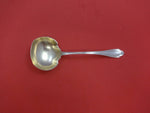 Stratford by Whiting Sterling Silver Sauce Ladle Gold Washed 6 1/4"