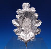 Blackinton Sterling Silver Nut Dish / Candy Dish Oak Leaf Shape #498 (#8133)