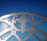 Deco Style by Unknown Trivet with Silver Overlay (#5654)